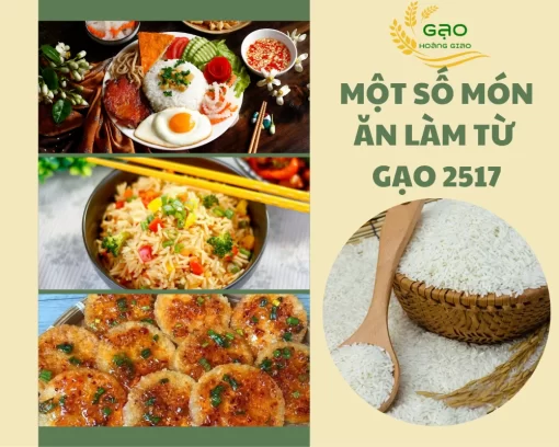 Một số món ăn làm từ gạo 2517