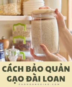 Cách bảo quản gạo Đài Loan