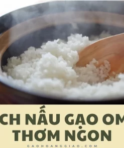 Cách nấu gạo OM18 thơm ngon