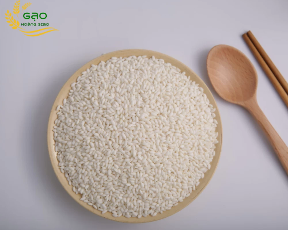 Gạo nếp cái hoa vàng khi nấu xôi sẽ thơm và dẻo