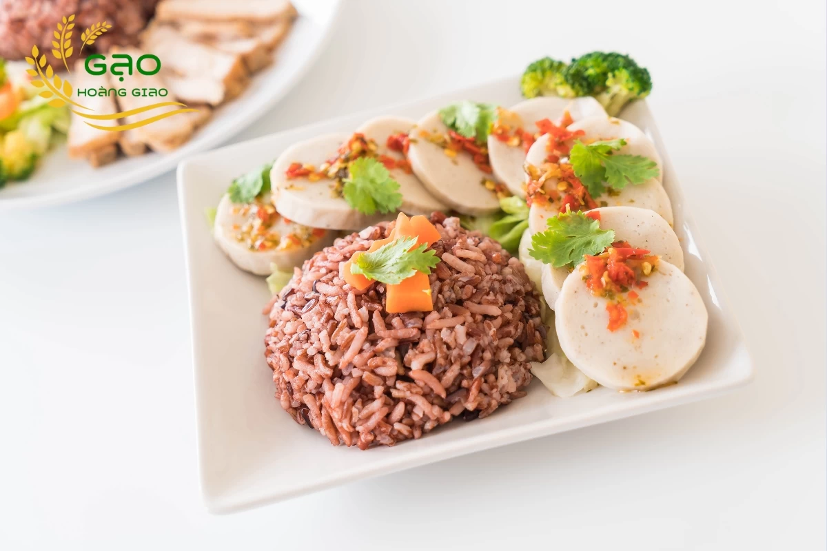 Cơm gạo lứt dẻo ngon