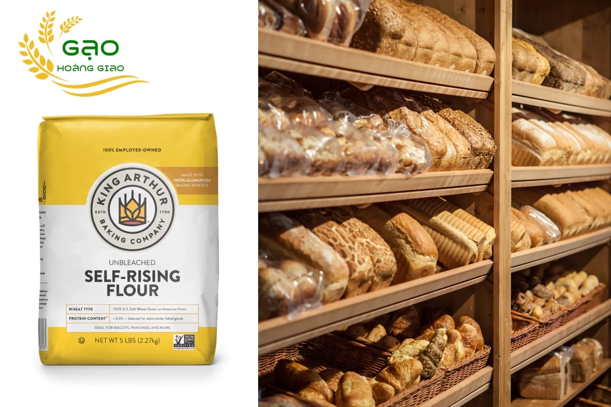 Bột mì có baking powder dùng để làm bánh mì