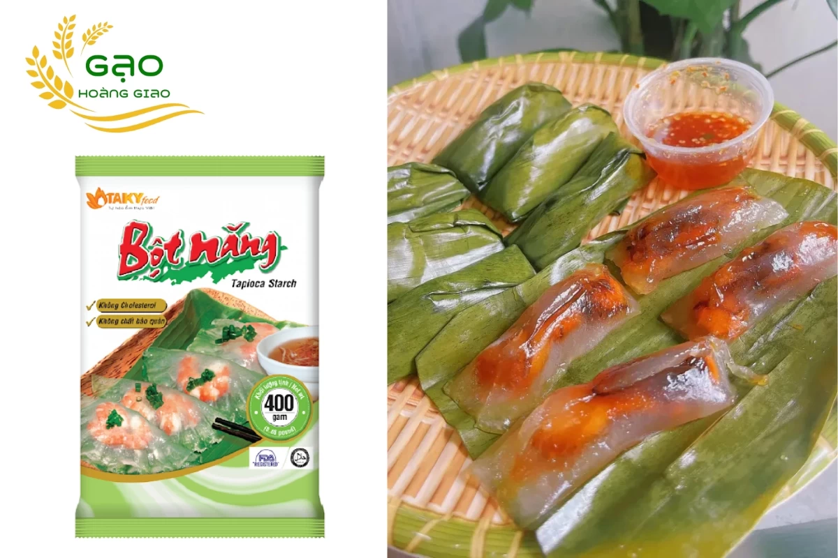 Bột năng làm bánh bột lọc