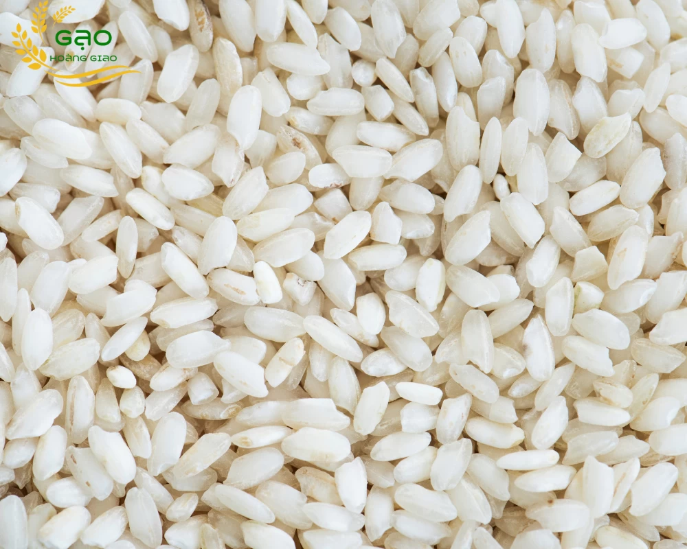 Gạo nếp ngon sẽ tạo ra được phần bột trắng mịn