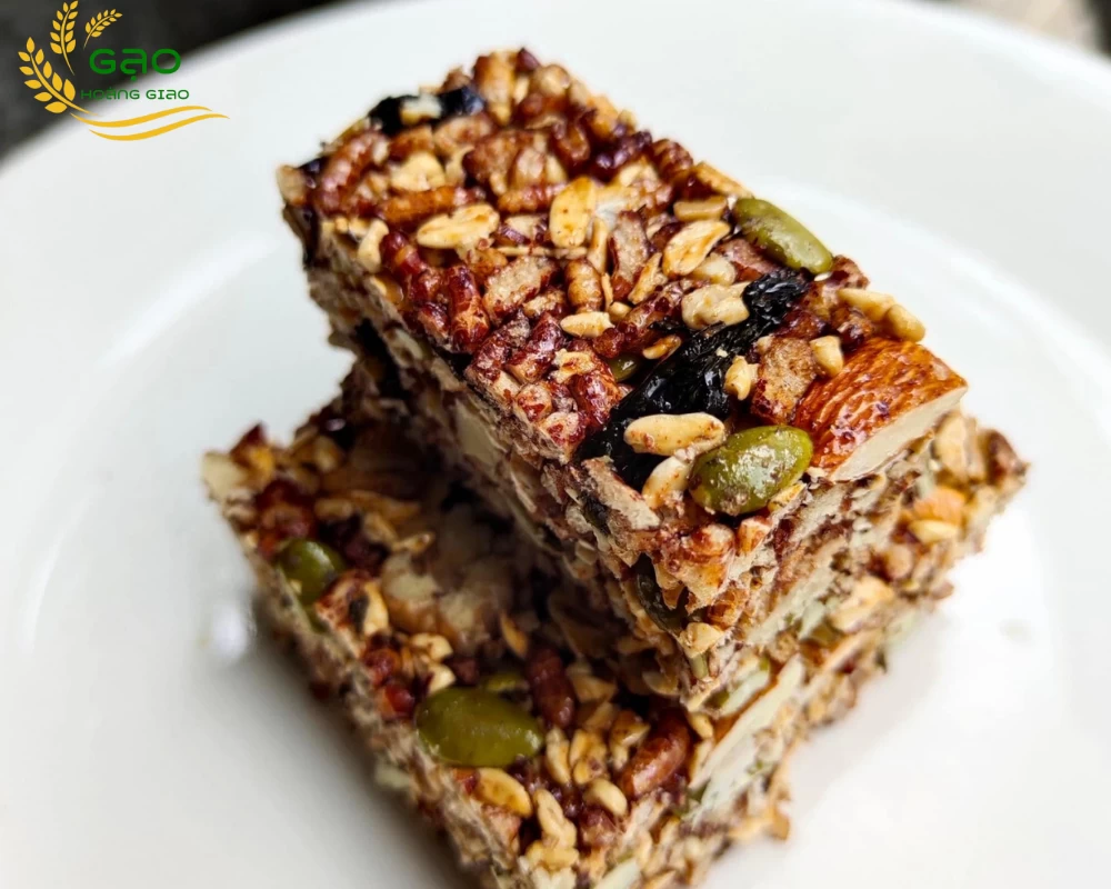 Bánh gạo lứt giàu dinh dưỡng