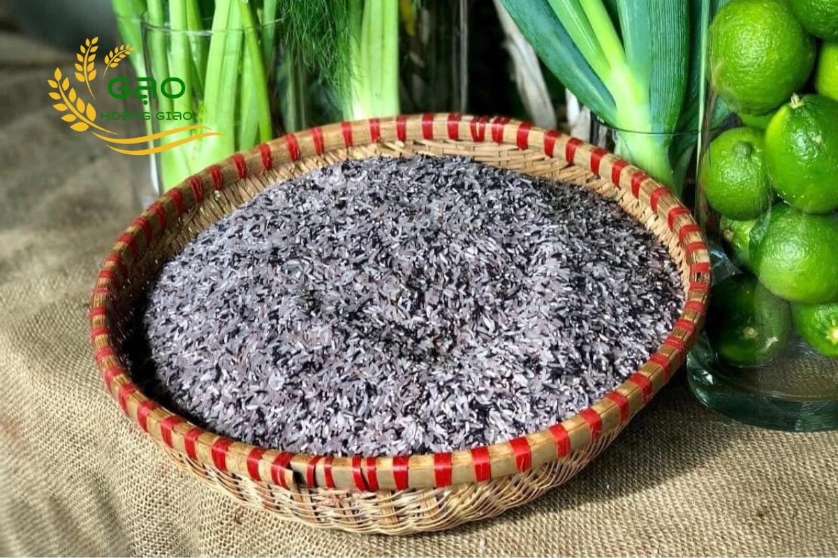 Gạo nương tím Tây Bắc