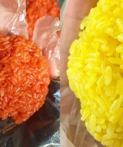 Xôi được nấu từ gạo nếp nếp nhung