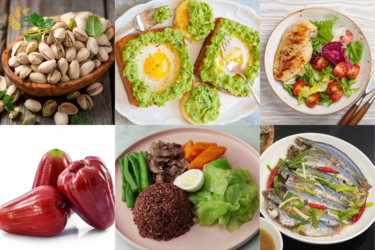 Các món trong thực đơn Eat Clean ngày 3