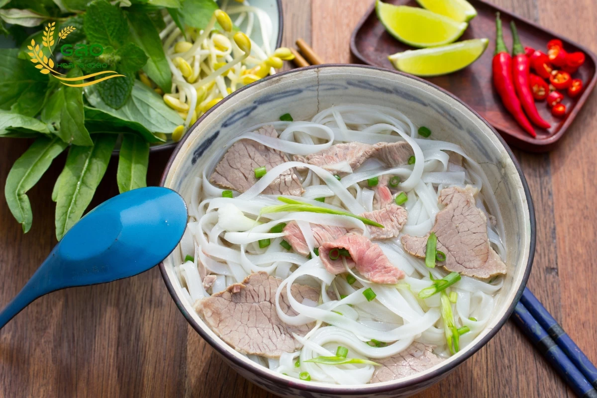 Món phở bò Hà Nội