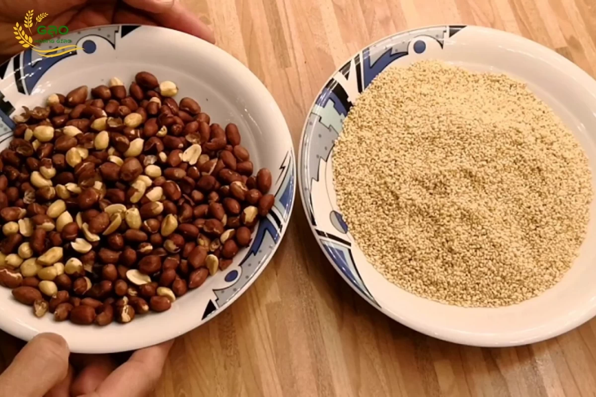 Muối mè đậu phộng