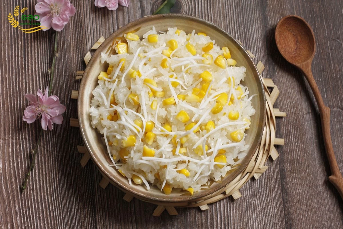 Món xôi bắp
