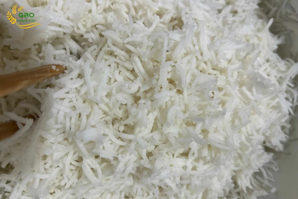 Cơm được nấu từ gạo Ấn Độ Basmati