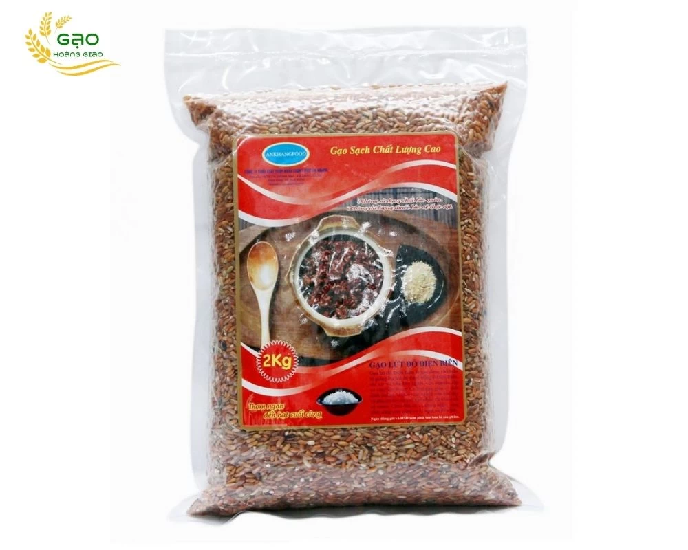 Tem dán gạo lứt