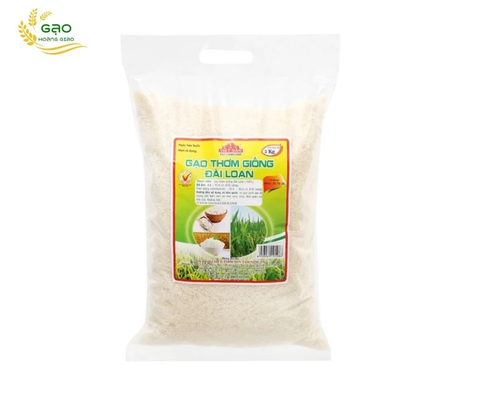 Tem nhãn gạo thơm giống Đài Loan